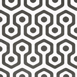 Quilt Decor 20x20cm, black matt tile at Irwin Tiles, view 9
