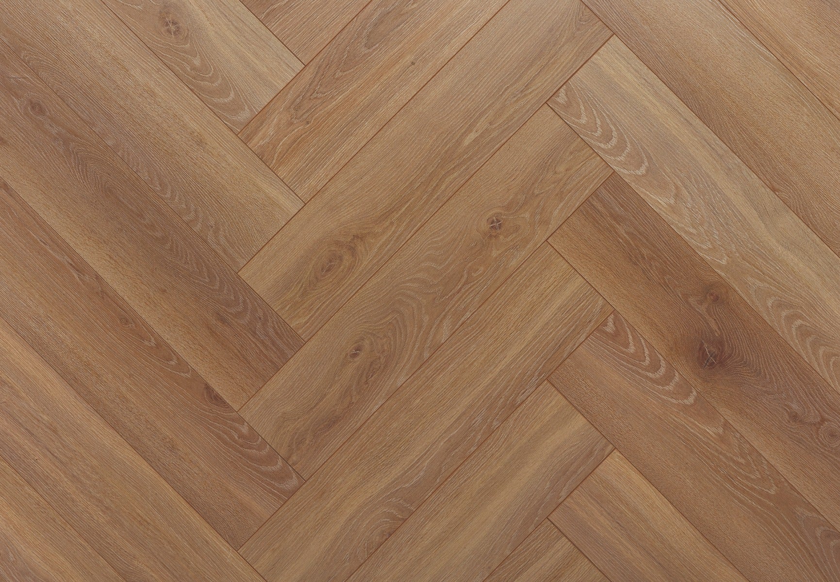 Rafia Oak Herringbone Laminate 12mm, matt laminate flooring at Irwin Tiles