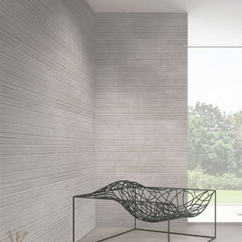 Regular Grey - Textured Tile 29 x 100cm, matt wall tile at Irwin Tiles