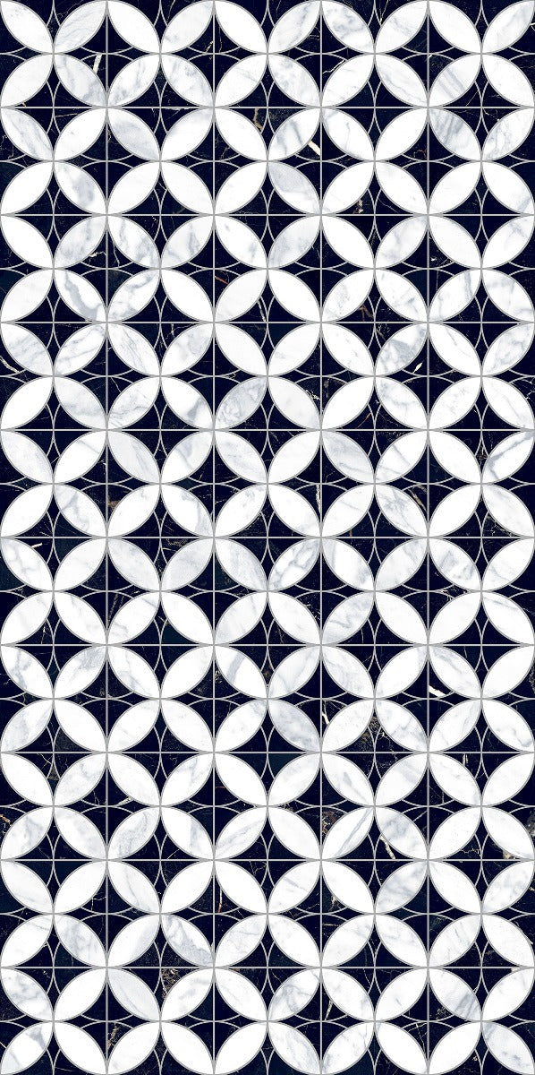Reve Decor Quadrifolie 60x120cm, porcelain tile at Irwin Tiles