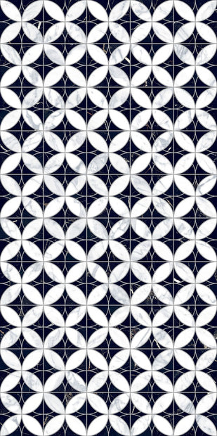 Reve Decor Quadrifolie 60x120cm, porcelain tile at Irwin Tiles