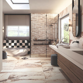 Reve Rose 30x30cm, porcelain tile sold by the box at Irwin Tiles, view 23