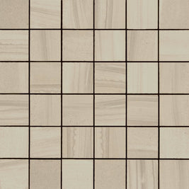 Mosaic Rhin Taupe 30 x 30cm, matt wall tile at Irwin Tiles