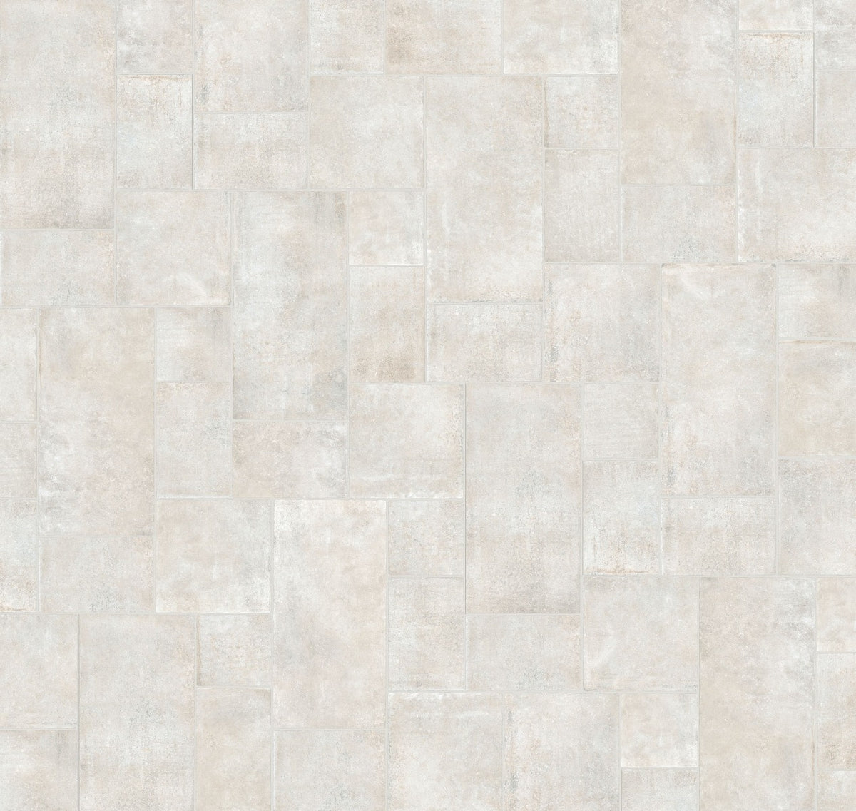 Heritage Blanc Combination, white matt floor tile at Irwin Tiles