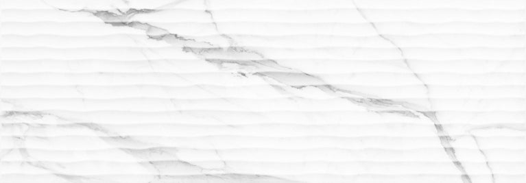 Ritual White Glossy Decor 30 x 90cm, wall tile at Irwin Tiles
