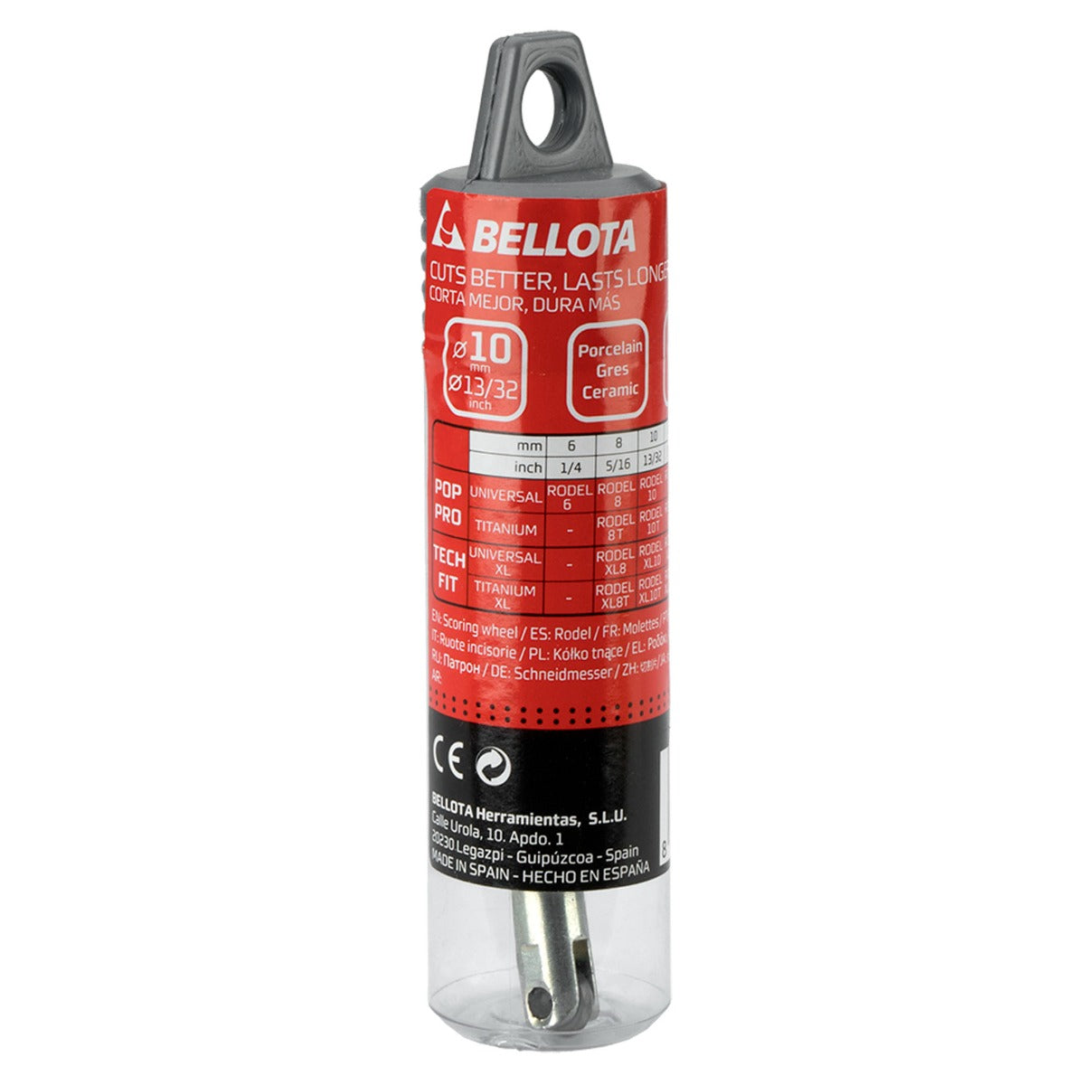 Bellota Rodel Scoring Wheels, tiling tool for cutting tiles and mixing adhesive at Irwin Tiles, view 7