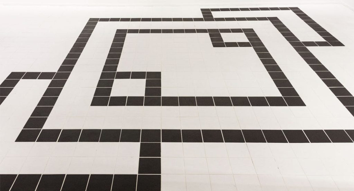 Rubi Negro 22.5x22.5cm, Victorian style tile at Irwin Tiles
