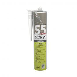 Botament S5 Supax Silicone 310ml - Silver Grey, silicone sealant at Irwin Tiles