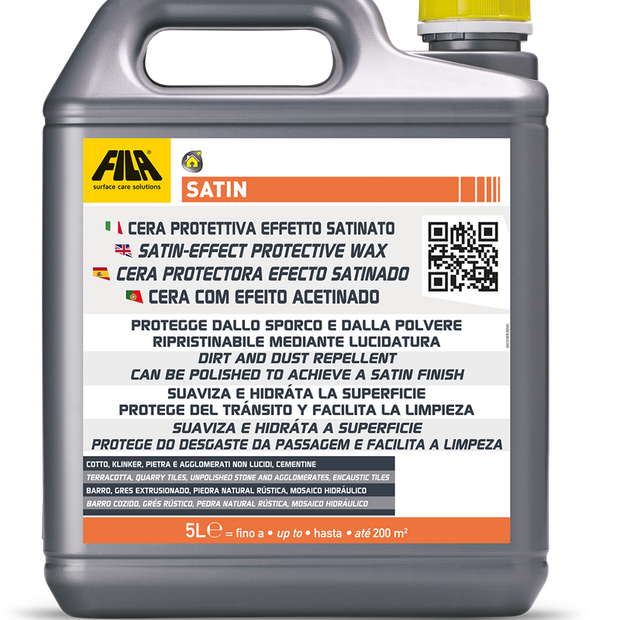 FilaSatin Satin 5ltr, cleaner and sealer at Irwin Tiles