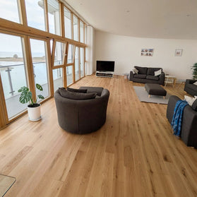 Alta Natural Plank 190mm, oiled engineered wood flooring for living rooms, bedrooms and hallways at Irwin Tiles