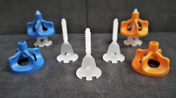 1mm Levelling Clips - Screw Type - 500pc, tile spacer for keeping tile joints even while fixing at Irwin Tiles