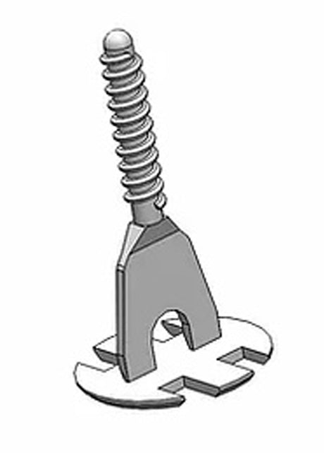1mm Levelling Clips - Screw Type - 500pc, tile spacer at Irwin Tiles