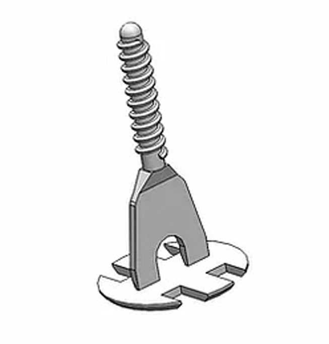 1mm Levelling Clips - Screw Type - 500pc, tile spacer at Irwin Tiles