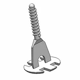 2mm Levelling Clips - Screw Type - 500pc, tile spacer at Irwin Tiles