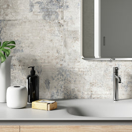 Shade Impression (Fabric Look) 60 x 120cm, porcelain wall tile for feature walls at Irwin Tiles