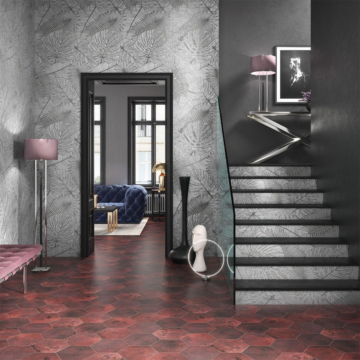 ShoWall My Fair Grey, tile at Irwin Tiles