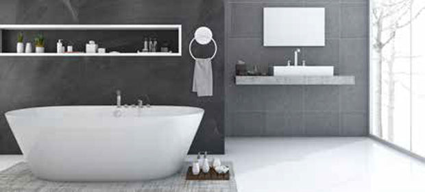 Jackoboard Wall Niche, tileable wall niche for recessed shower storage at Irwin Tiles