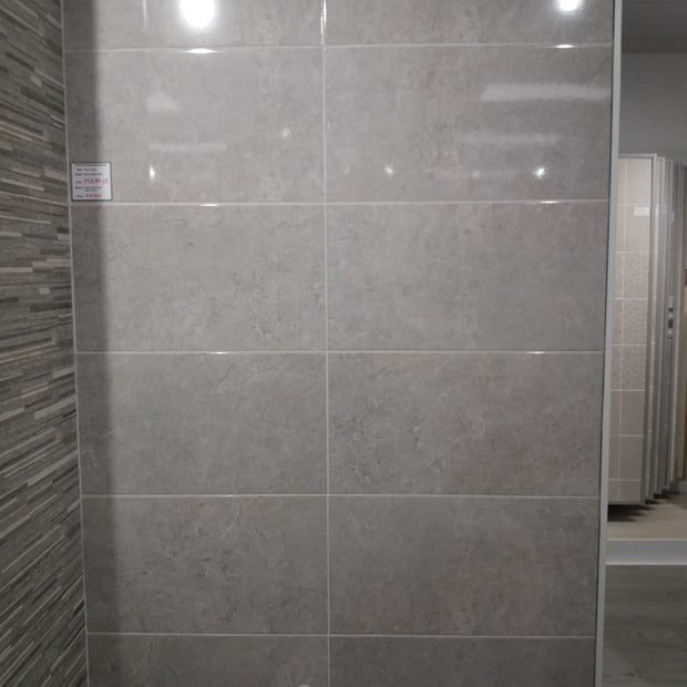 Skylar Grafito Brillo 30x60cm, ceramic wall tile at Irwin Tiles