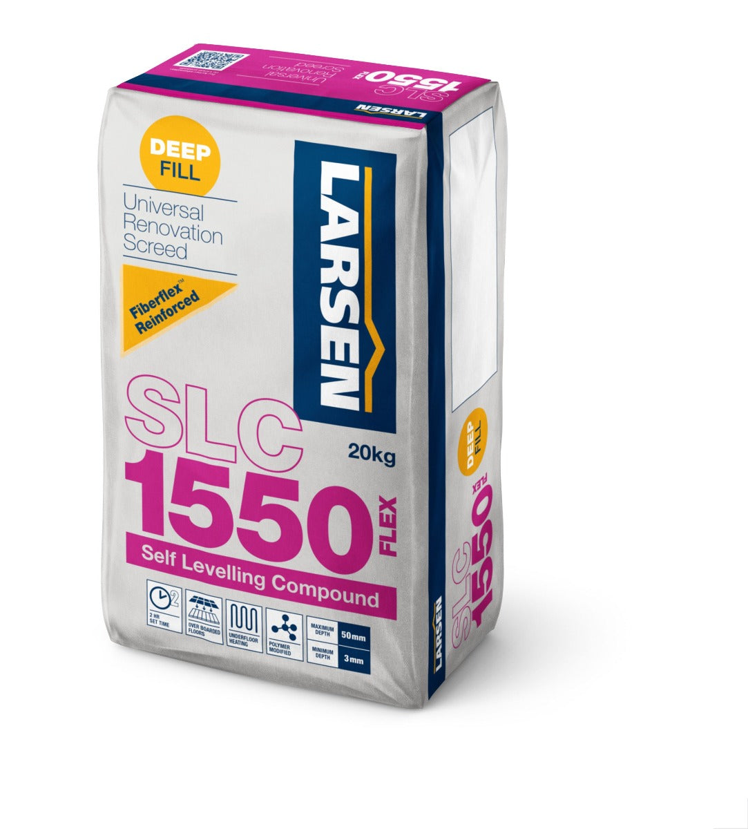 Larsen Self Levelling Compound SLC 1550 20kg, self-levelling compound at Irwin Tiles