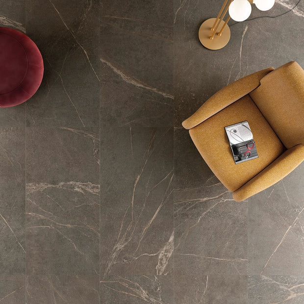 Soap Stone Coffee 100x100cm, tile at Irwin Tiles