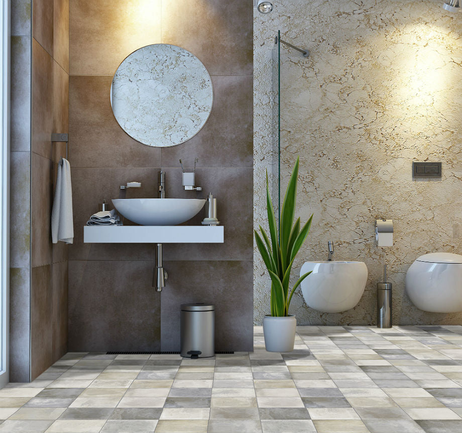 Gres Soft 60x60cm, grey matt tile at Irwin Tiles