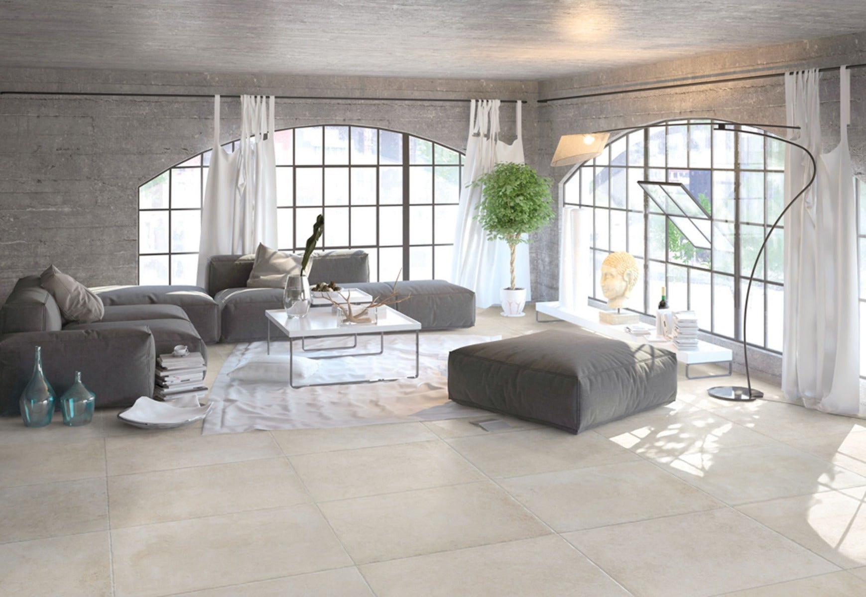 Languedoc Florac 60 x 90cm, beige floor tile from Irwin Tiles, Co. Monaghan
