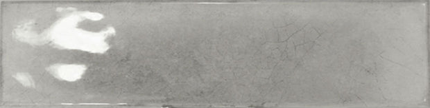 Splendours Grey - Dark Grey (Crackle Glaze) 7.5 x 30cm, wall tile at Irwin Tiles