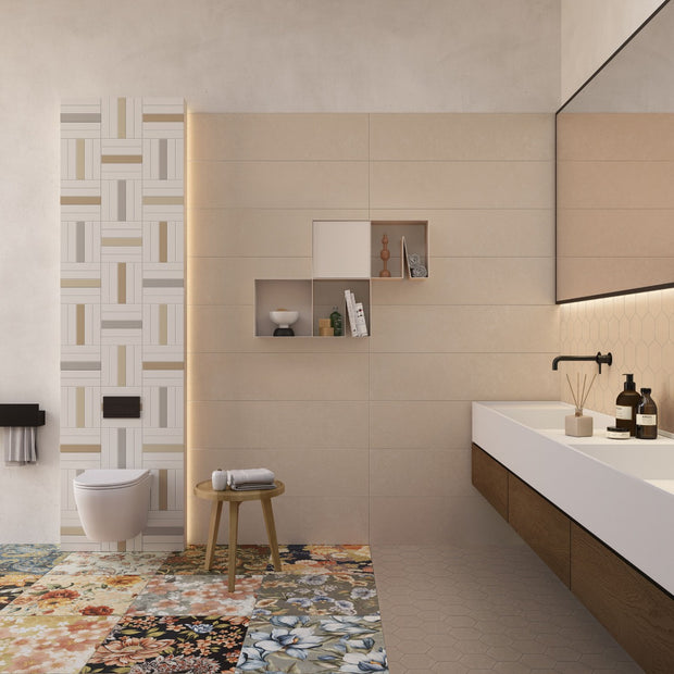 Spring Mauve 60x120cm, matt tile at Irwin Tiles