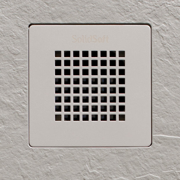 SolidSoft Square Drain Covers, shower drain at Irwin Tiles