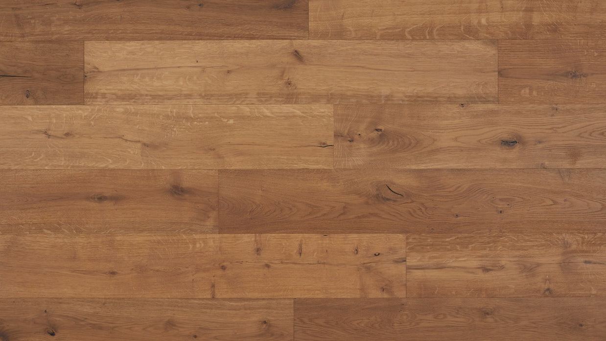 Stelvio Golden Brown SPC 190mm, lacquered SPC vinyl flooring at Irwin Tiles