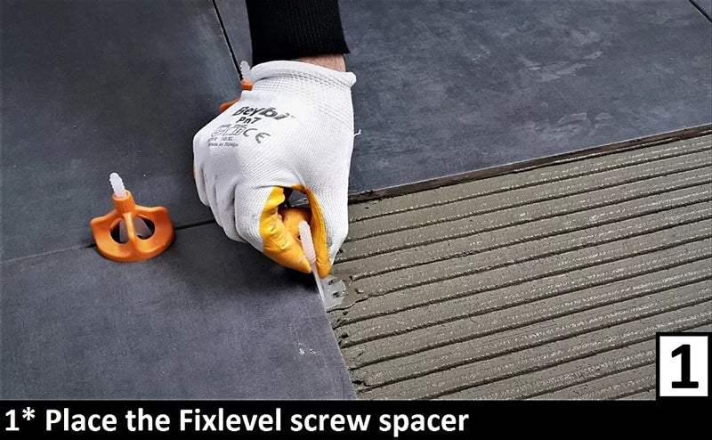Plastic Caps for Screw Clips - 100pc, tile spacer stocked at Irwin Tiles, Castleblayney