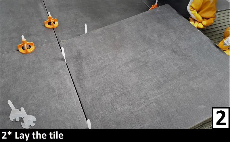 2mm Levelling Clips - Screw Type - 500pc, tile spacer from Irwin Tiles, Co. Monaghan