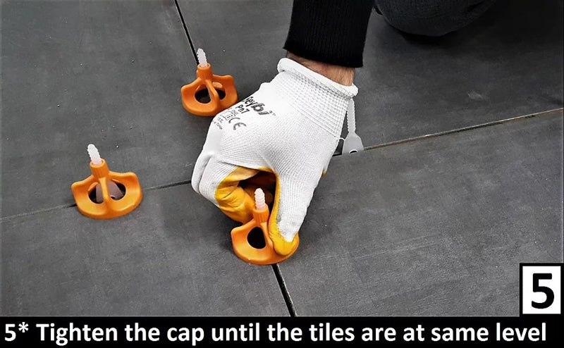 2mm Levelling Clips - Screw Type - 500pc, tile spacer for keeping tile joints even while fixing at Irwin Tiles, view 7
