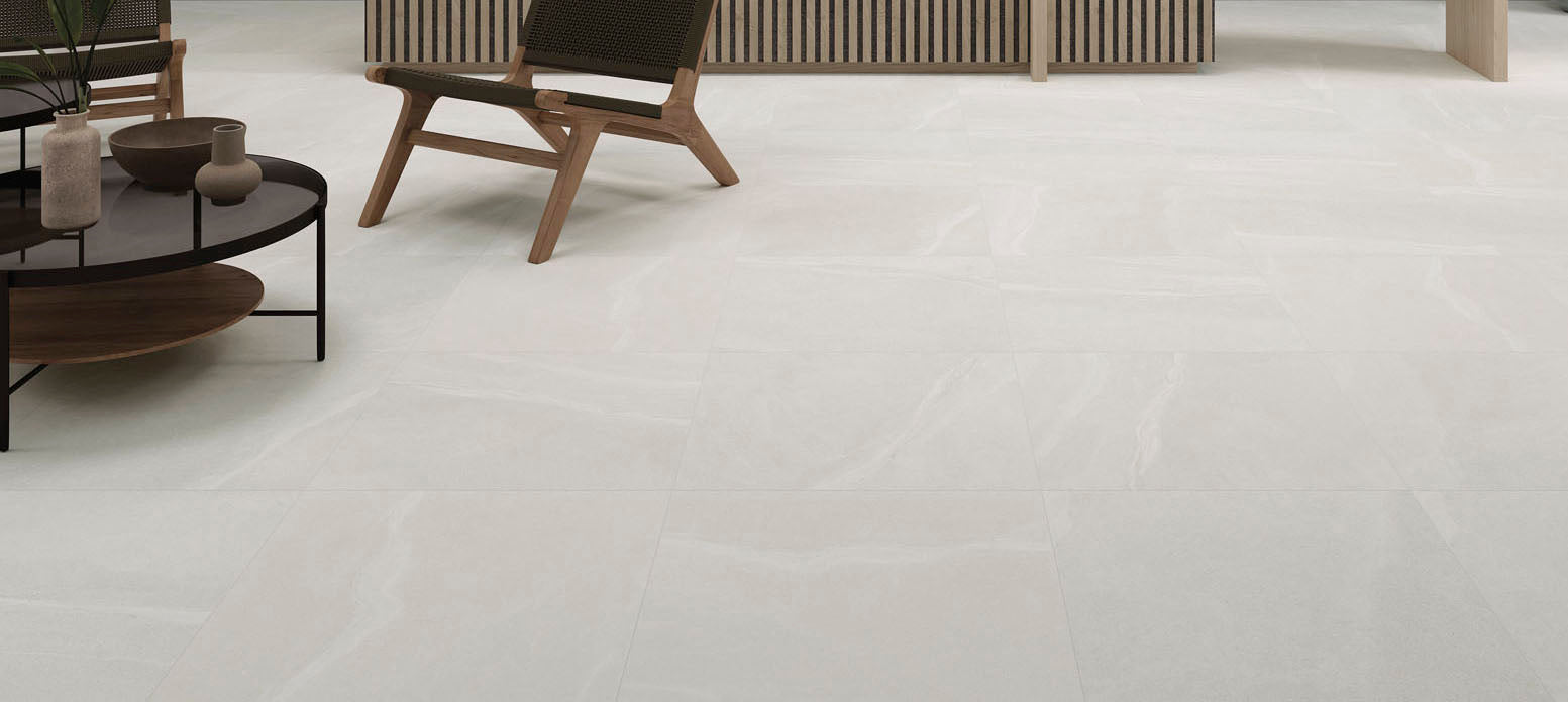 Austral Pearl Matt 75x75cm, tile at Irwin Tiles