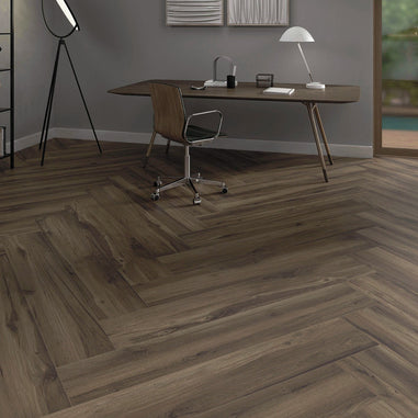 Blaze Nogal 23 x 120cm, matt porcelain tile for kitchens, bathrooms and hallways at Irwin Tiles