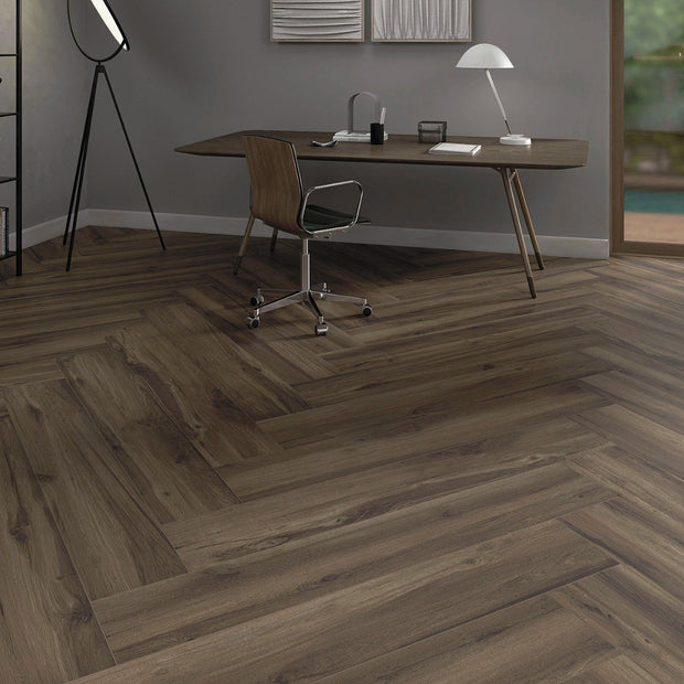 Blaze Nogal 23 x 120cm, matt porcelain tile for kitchens, bathrooms and hallways at Irwin Tiles