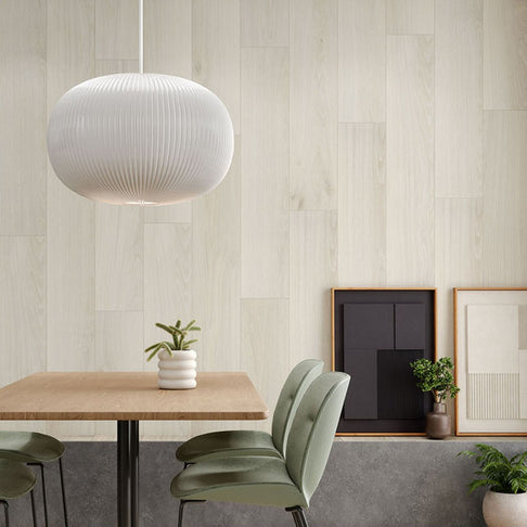 Civic White 15 x 90cm, porcelain tile at Irwin Tiles
