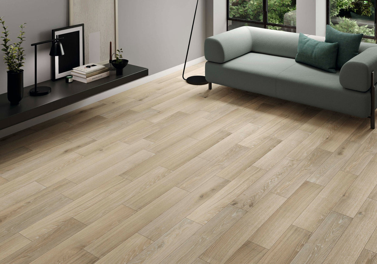 Civic Roble 15 x 90cm, porcelain tile at Irwin Tiles