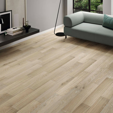 Civic Roble 15 x 90cm, porcelain tile at Irwin Tiles