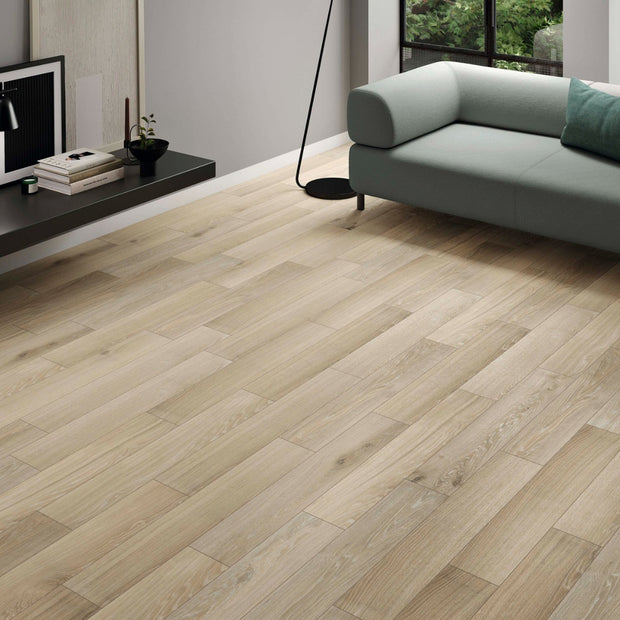 Civic Roble 15 x 90cm, porcelain tile at Irwin Tiles