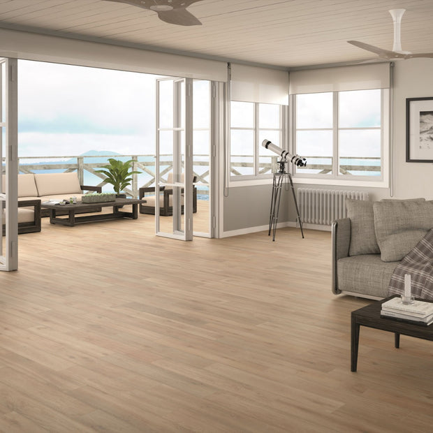 Rigel Walnut Wood Effect Tile 23x120cm, matt tile at Irwin Tiles