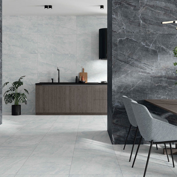 Sublime Dark Grey Matt 59.5x120cm, tile at Irwin Tiles