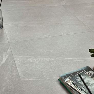 Austral Grey Matt 75 x 75cm, porcelain tile at Irwin Tiles