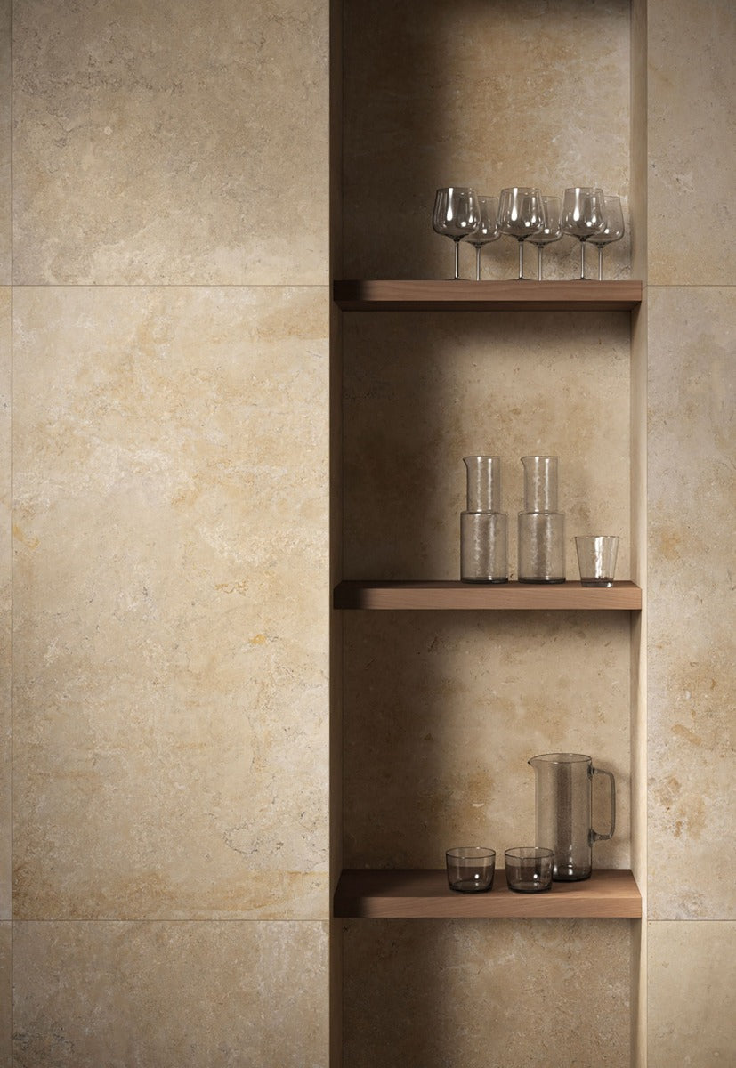 Stone Vision Golden 60x90cm, matt tile at Irwin Tiles