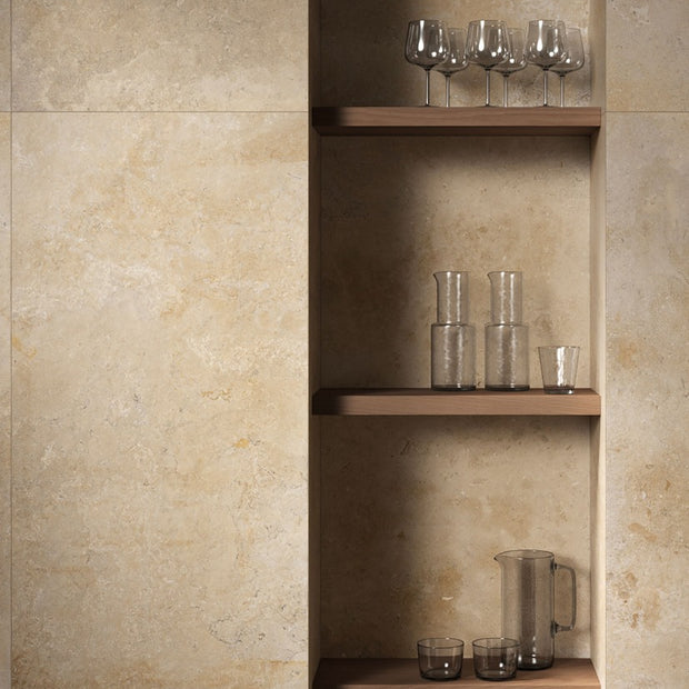 Stone Vision Golden 60x90cm, matt tile at Irwin Tiles