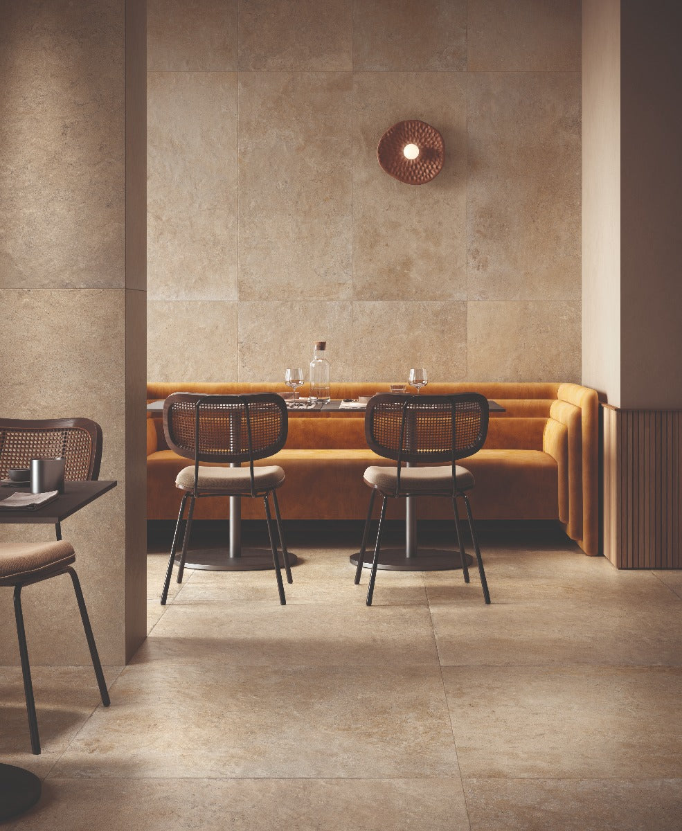 Stone Vision Golden 60x90cm, porcelain tile sold by the box at Irwin Tiles