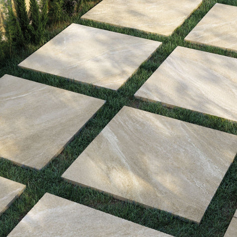 Strond Oat 100 x 100cm, porcelain tile at Irwin Tiles