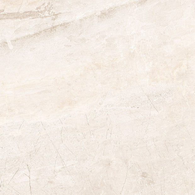 Tempo Cotton 60 x 60cm, cream matt tile at Irwin Tiles