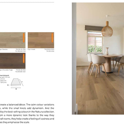Tigris Lion Luxury Parquet Vinyl LVT, luxury click vinyl flooring for kitchens, hallways and living at Irwin Tiles, view 8