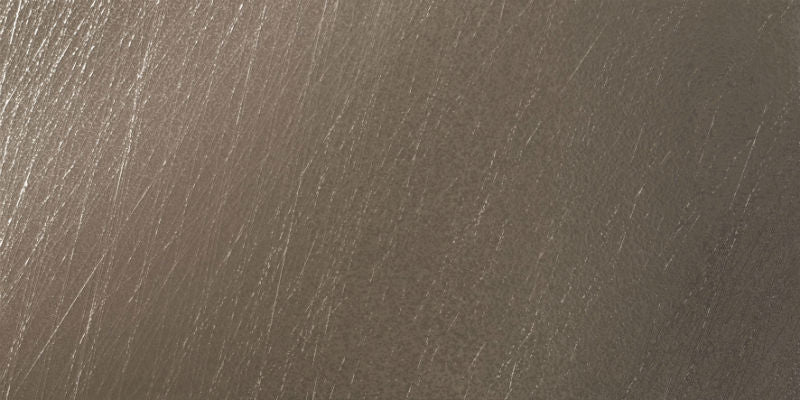 Titanium Greige - Brushed Metal Finish 60 x 120cm, porcelain tile at Irwin Tiles